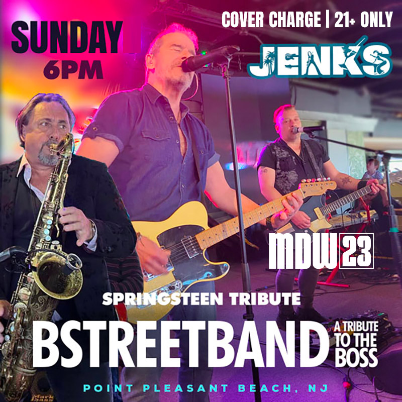 The BStreetBand – Bruce Springsteen Tribute | Jenks