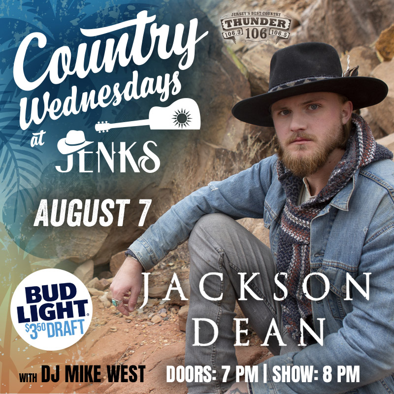 Jackson Dean Country Wednesdays Jenks