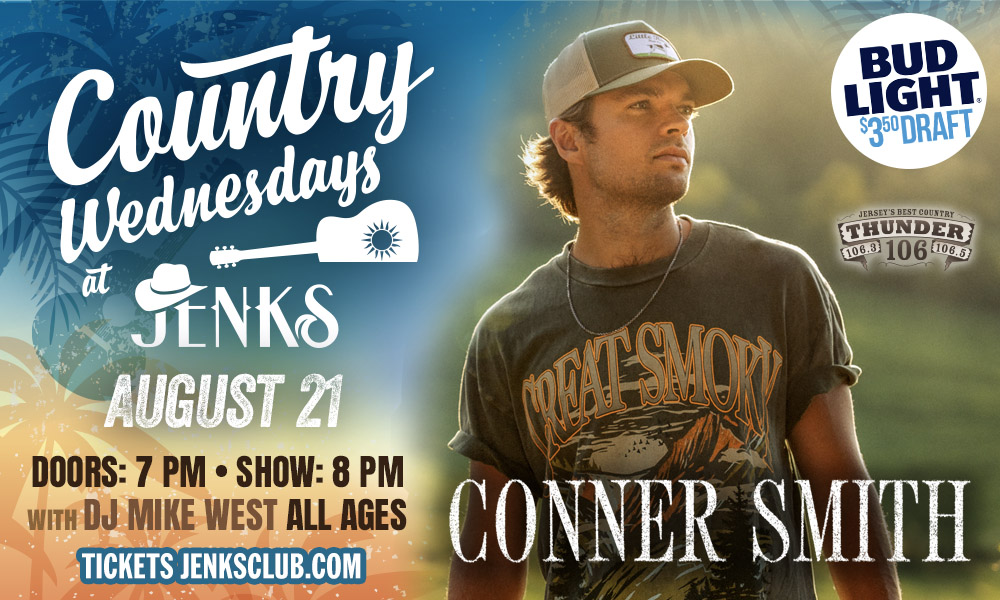 Conner Smith Country Wednesdays Jenks